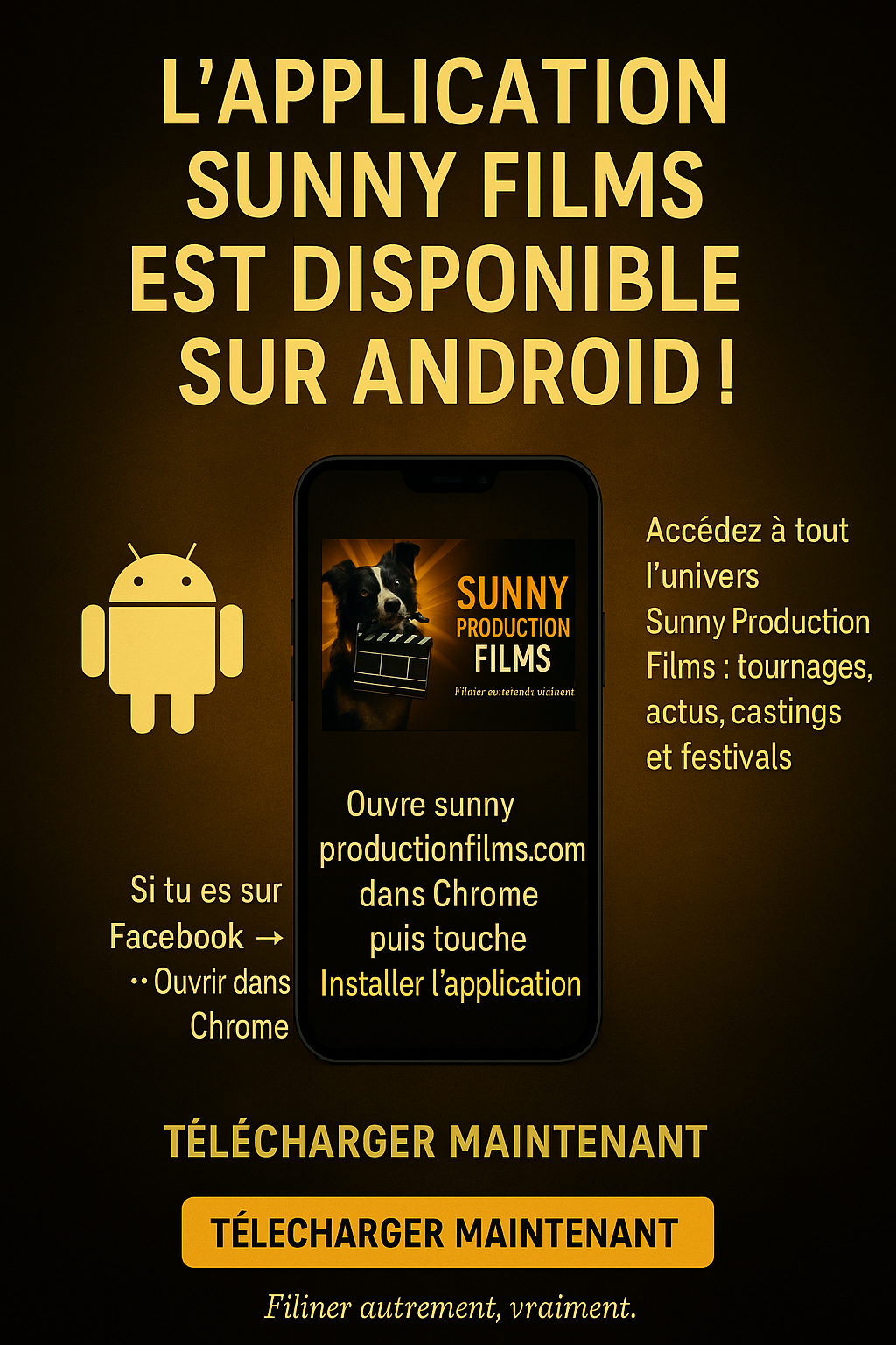 Visuel iPhone Sunny Films